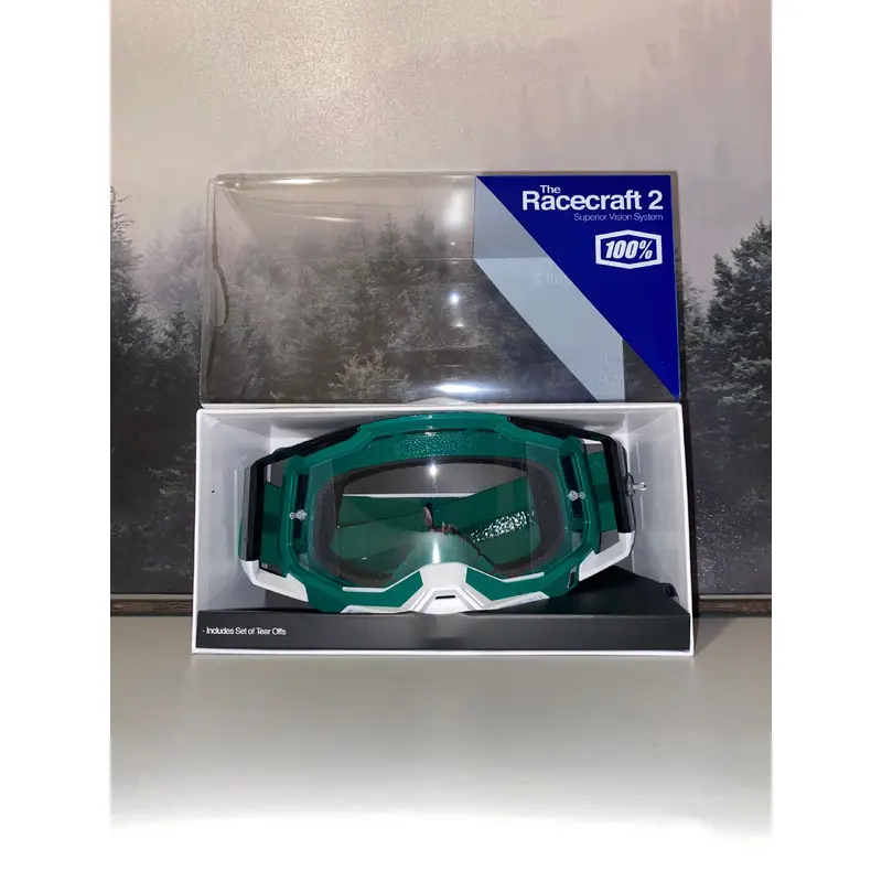 100% Racecraft 2 Goggles - Milori Clear