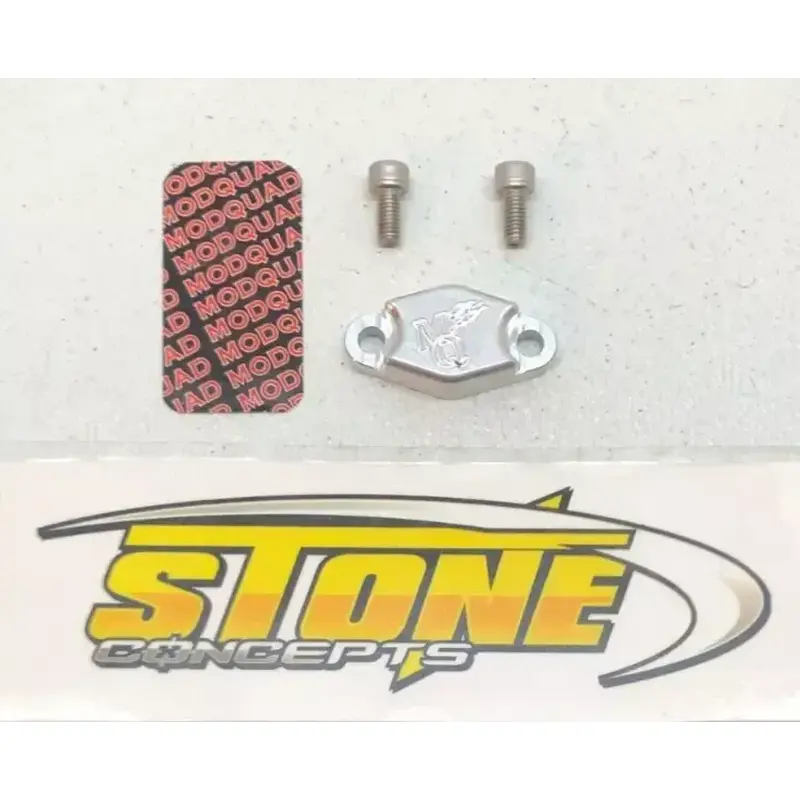 New MQ ModQuad Parking Brake Block Off Plate Cover ATV 250R 450R 400EX LTZ400