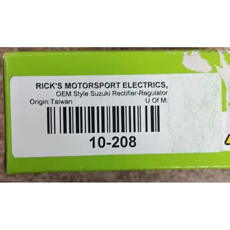 Rick's Motorsports Suzuki Rectifier - Regulator. Fits KingQuad, V-Strom & Vinson