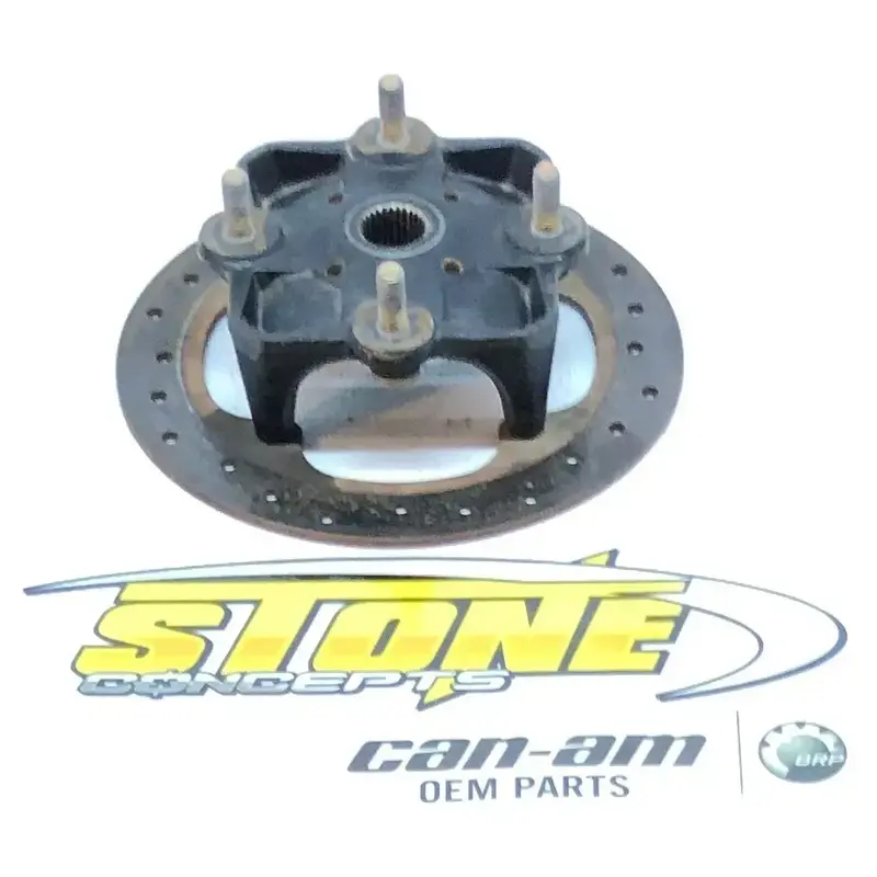 OEM 17-22 CAN-AM MAVERICK X3 FRONT REAR WHEEL HUB & FRONT ROTOR 705502122