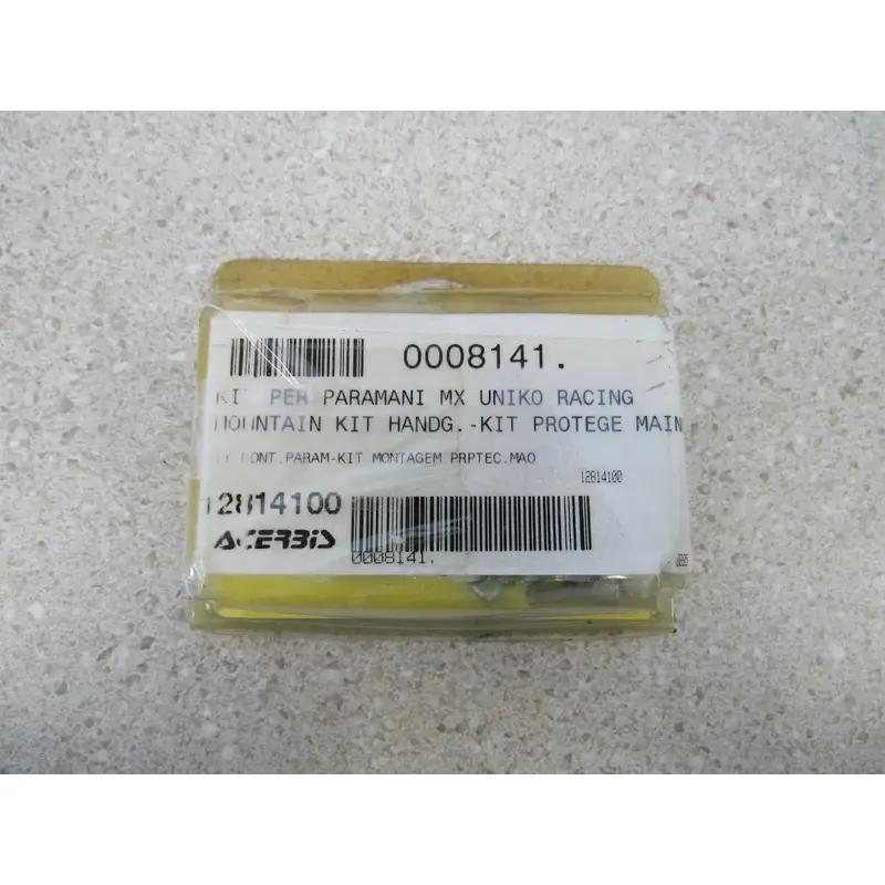 ACERBIS- 8141- ALUMINUM UNIVERSAL MOUNTING KIT FOR UNIKO HANDGUARDS - NOS