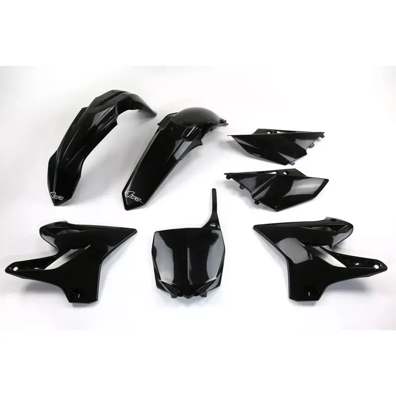 UFO Black Plastic Kit for Yamaha: YZ125 (2015-2021), YZ250 (2015-2021)