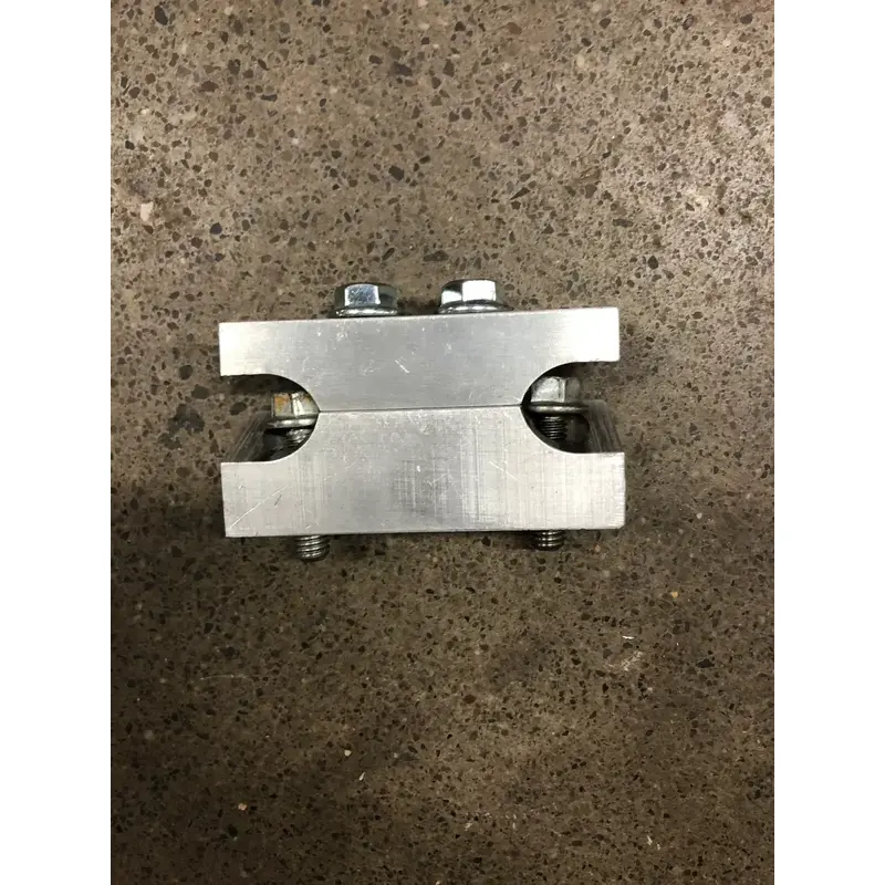 ATV STEERING STABILIZER STEM CLAMP MOUNT