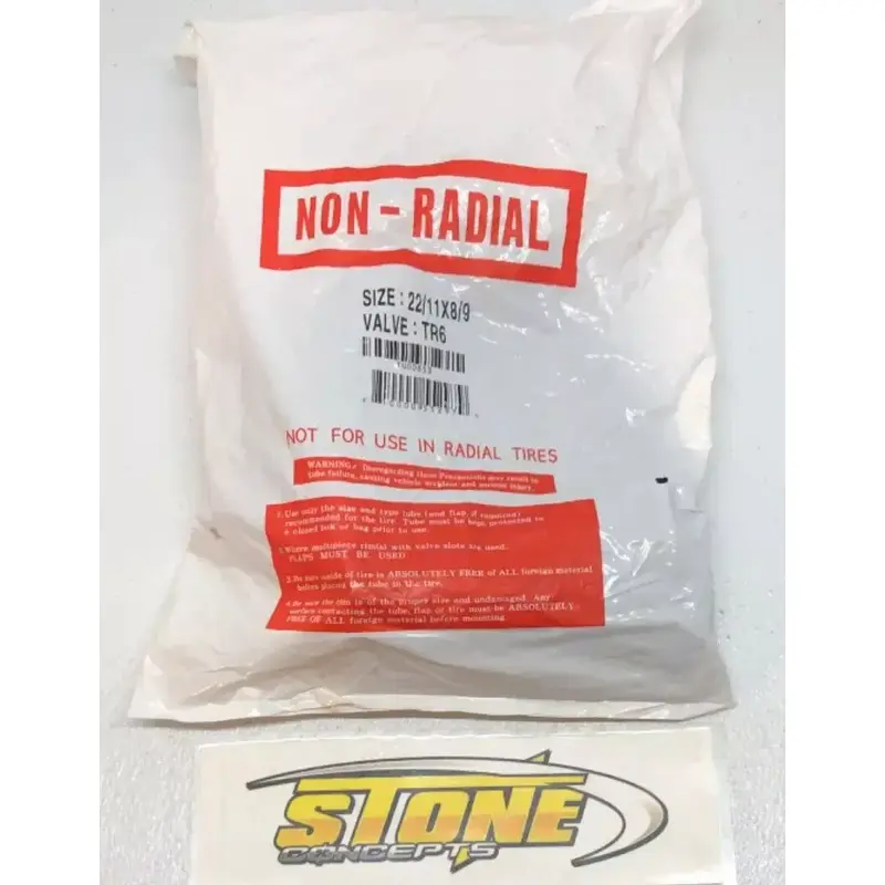 NEW NON-RADIAL ATV TIRE INNER TUBE 22/11X8/9 VALVE: TR6 TU00853