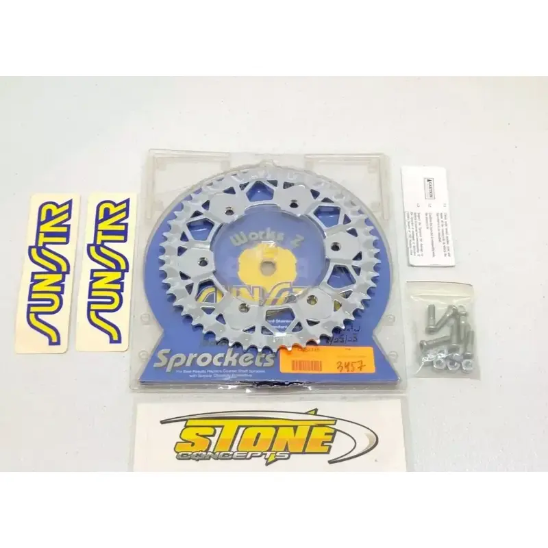 New Sunstar Works Z 48T 48 Tooth Steel Sprocket KTM Husqvarna Husaberg GasGas