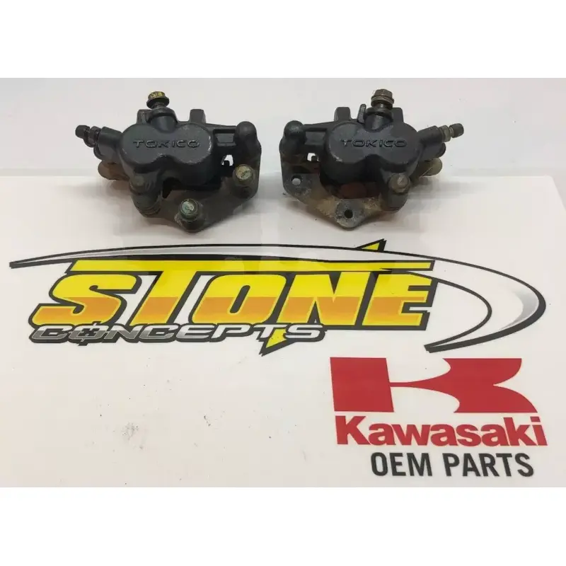 OEM KAWASAKI KFX450R FRONT LEFT RIGHT BRAKE CALIPER CALIPERS KFX 450R 08-14 09