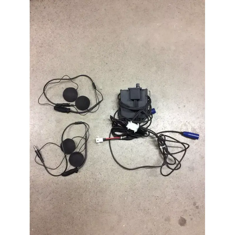 RUGGED RADIOS RRP6100 2-PLACE RACE CAR COMMUNICATION SYSTEM UTV INTERCOM SET