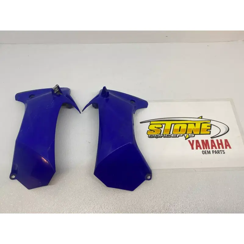 YAMAHA YFZ450R YFZ 450R 450 R BLUE RADIATOR SHROUD SET SHROUDS 2014-2024 1TD D