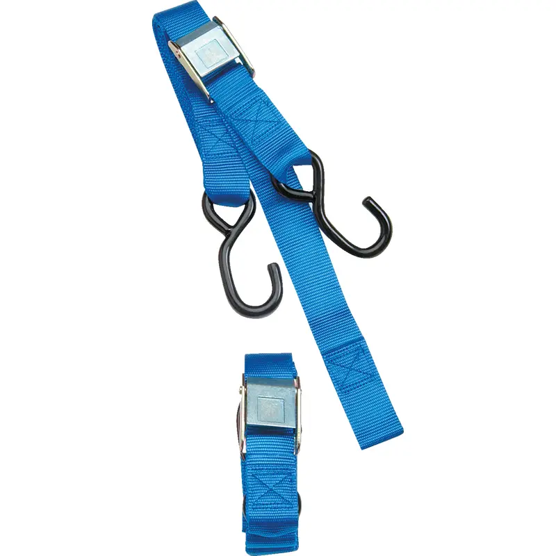 Parts unlimited 1-1/2" Heavy-Duty Cam Buckle Tie-Downs with Built-In Assist