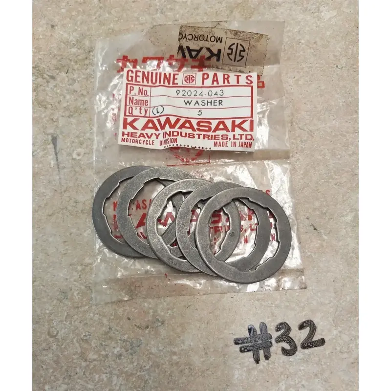 Kawasaki NOS Thrust Washer 26x35.5x1.5 Z1 KL KZ ZG ZL ZN ZR ZX LOT AP-176 #32