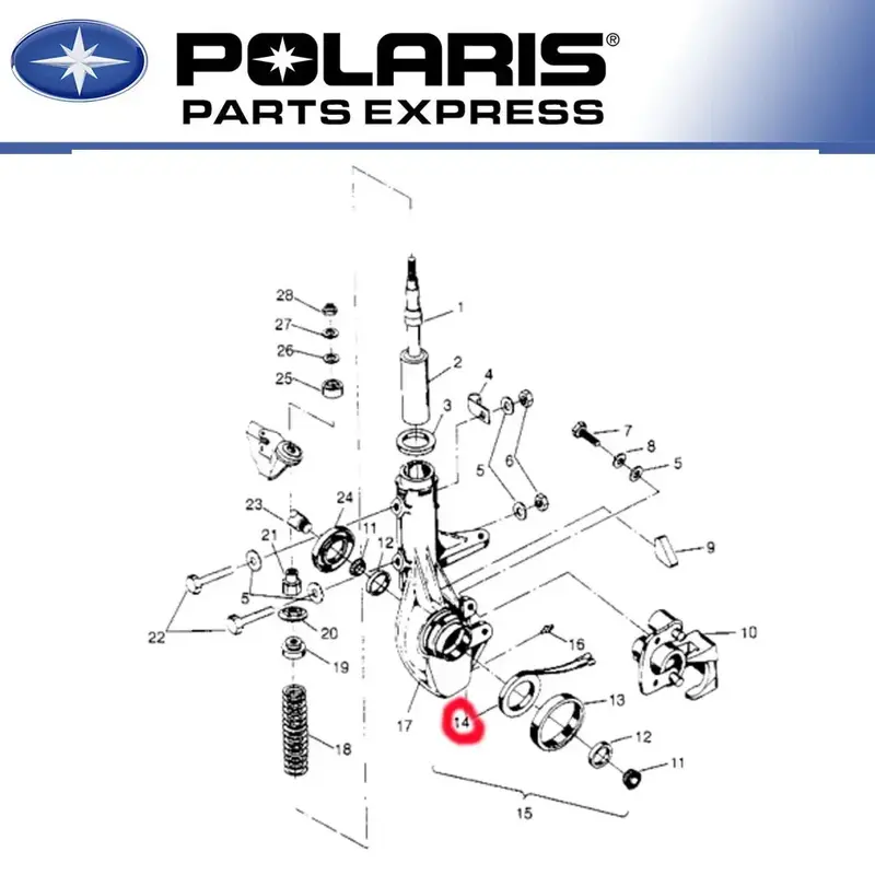NEW GENUINE POLARIS FRONT HUB MAGNETIC COIL TRAIL BOSS OEM 4170003