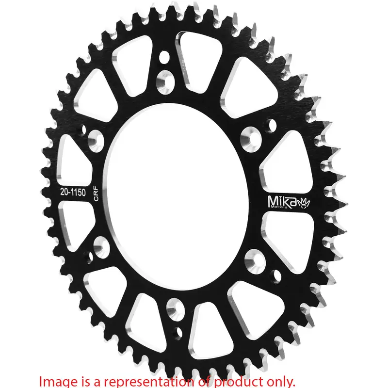MIKA METALS REAR SPROCKET ALUMINIUM 49T-428 HUSQ/KTM