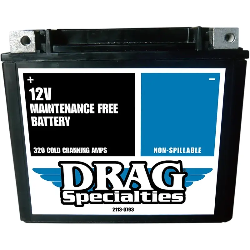 DRAG SPECIALTIES AGM Battery - YTX20H FT CTX20H FA FT