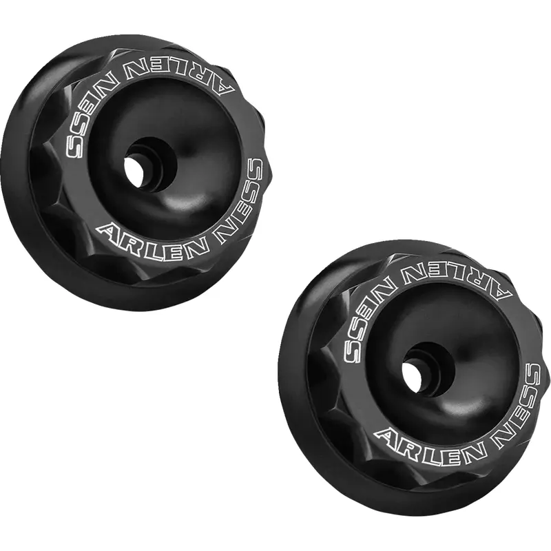 ARLEN NESS Fork Nut Cover - Black Fits 120-040