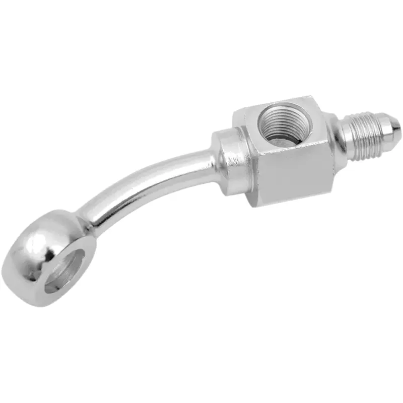 DRAG SPECIALTIES Banjo Fitting - Fits 3/8" X AN3 - 35? - Short 303