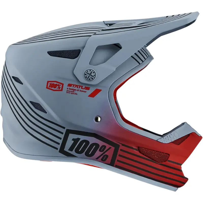 100% Status Helmet - Caltec/Gray - Fits XL 80010-00011