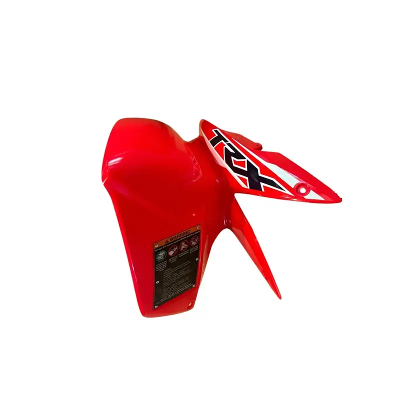 HONDA LEFT FRONT FENDER RED 2006-2024 TRX250X EX OEM GENUINE 61250-HS1-A50ZB
