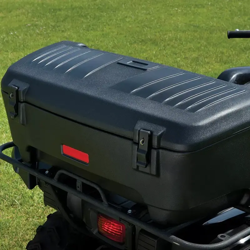 NEW YAMAHA UTILITY ATV RIGID CARGO BOXES BLACK REAR TRUNK DBY-ACC56-00-71