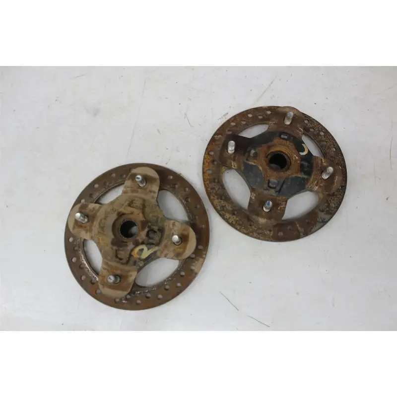 2021 POLARIS RZR XP 1000 EPS REAR BACK LEFT RIGHT HUBS ROTORS SET