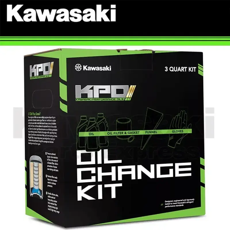 NEW 2015-2023 KAWASAKI OIL CHANGE KIT MULE PRO FX FXR FXT KAF KAT 820 99974-0154