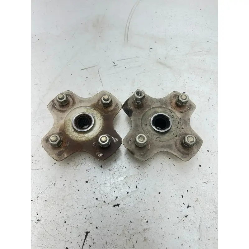 03 2003 Honda Foreman 450 TRX450FM OEM Set Rear Back Hubs Hub Lugs Left Right
