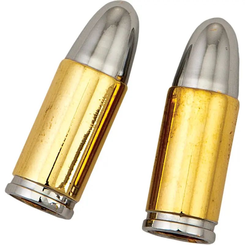 HARDDRIVE VALVE STEM CAPS GOLD BULLET PR