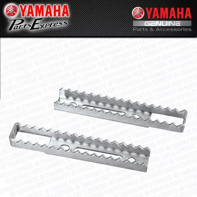 NEW 2012 - 2021 YAMAHA GRIZZLY KODIAK YFM 550 700 OEM OVERSIZED FOOT PEGS SET
