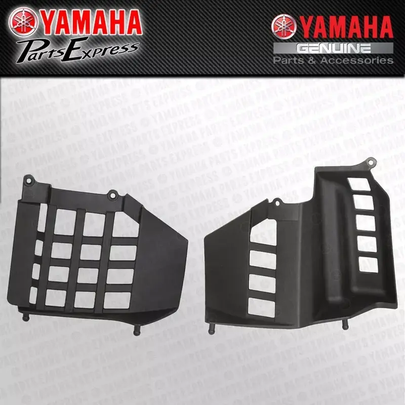 NEW 1990 - 2006 YAMAHA BANSHEE 350 YFZ 350 OEM HEEL GUARDS REAR FENDER FLAPS