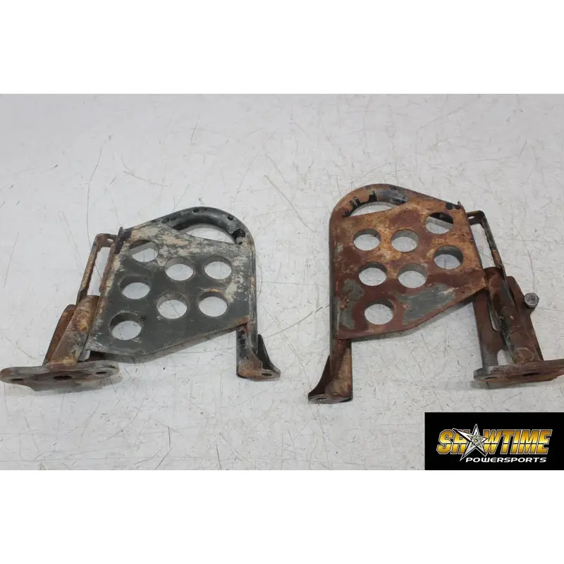 92 YAMAHA BIG BEAR 350 YFM350FW 4X4 LEFT RIGHT FOOT RESTS PEGS STEPS FOOTWELLS