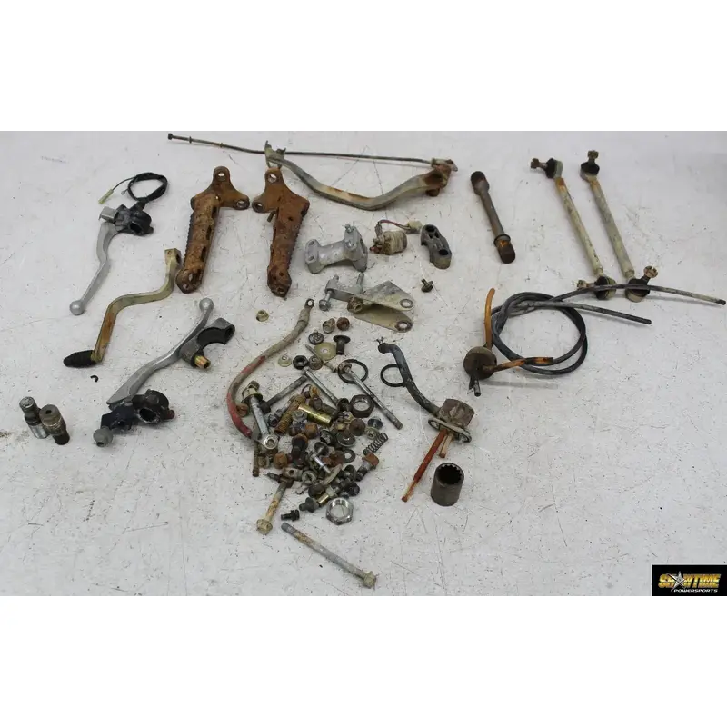 94-98 YAMAHA TIMBERWOLF 250 YFB250 PARTS HARDWARE NUTS BOLTS SHIFTER PEDAL PEGS