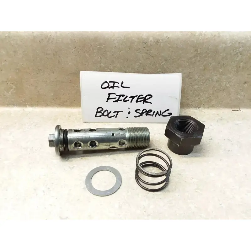 VTG 1975 Honda CB750 CB 750 K5 Engine Oil Filter Cover Bolt & Spring PJ-7