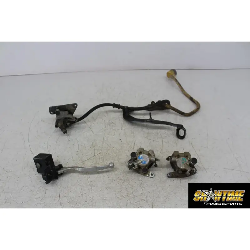 03-08 KAWASAKI KFX400 FRONT BRAKE MASTER CALIPER PAIR REAR MASTER LOT