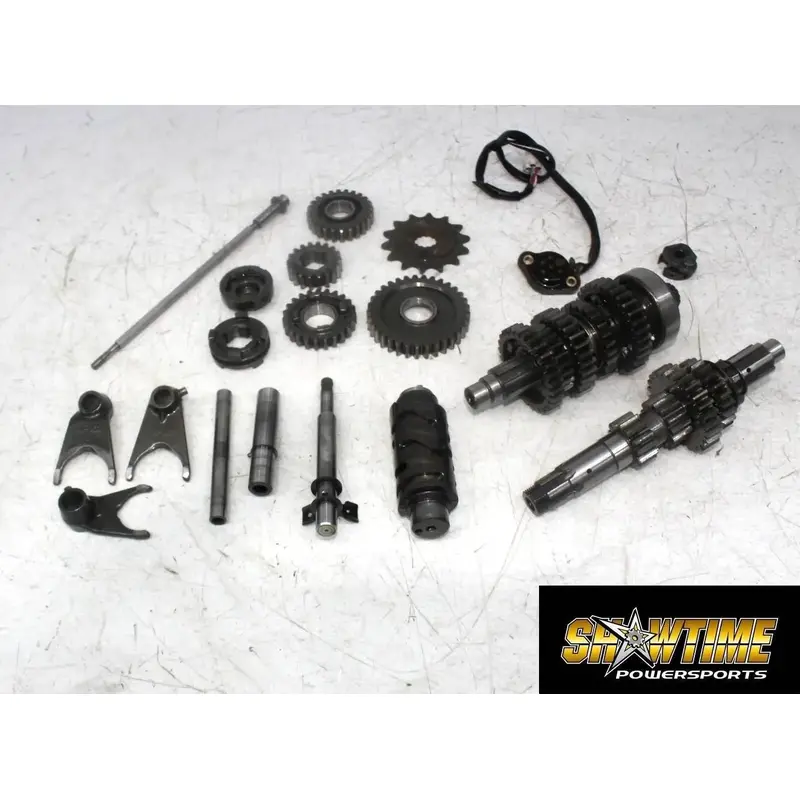 03-08 SUZUKI QUADSPORT Z400 LTZ400 ENGINE MOTOR TRANSMISSION TRANNY GEARS (READ)