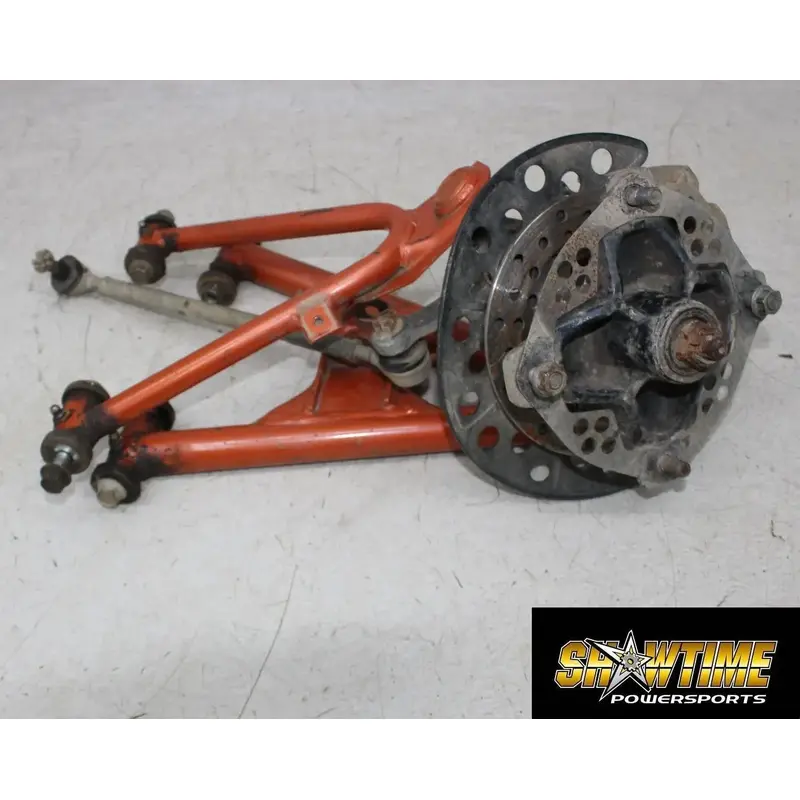 07 YAMAHA RAPTOR 350 FRONT LOWER UPPER LEFT CONTROL A ARMS HUB BRAKE CALIPER