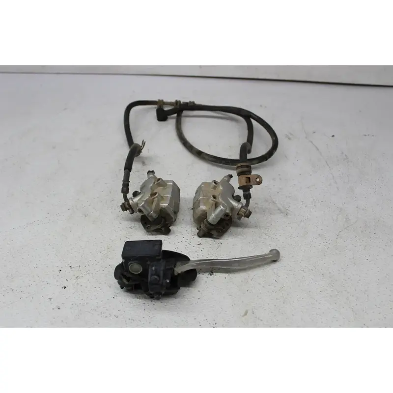 11 KAWASAKI BRUTE FORCE KVF750D 4X4I FRONT BRAKE MASTER CYLINDER W/ CALIPERS