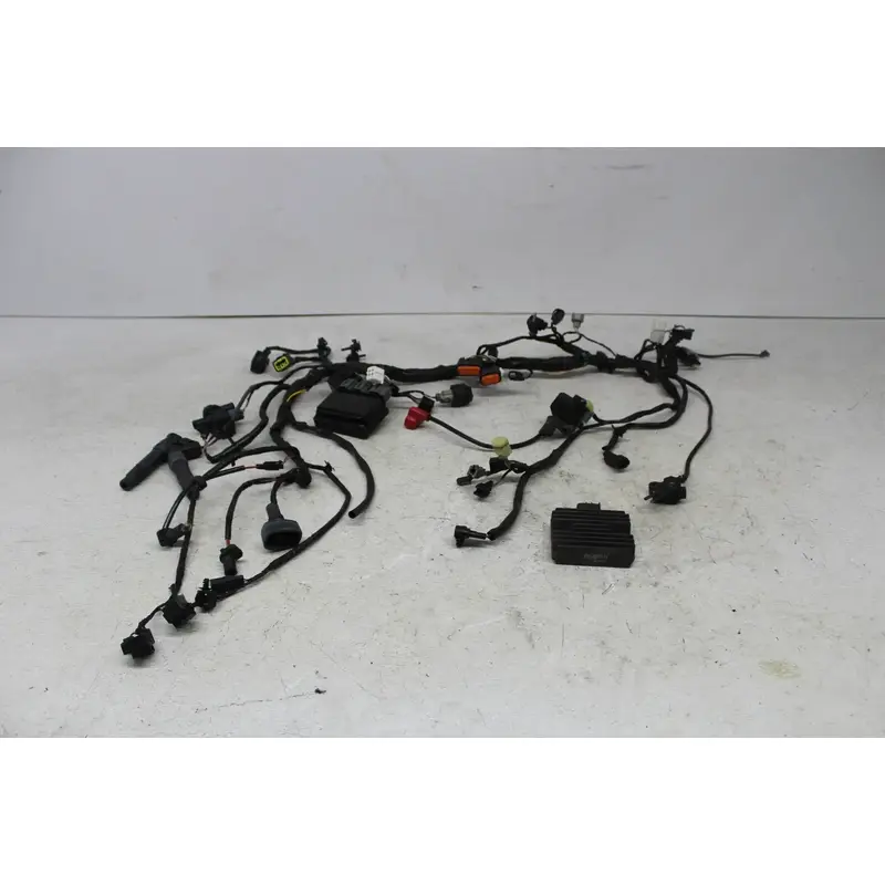 2016 KAWASAKI EX650 MAIN ENGINE WIRING HARNESS W/ COILS & RECTIFER