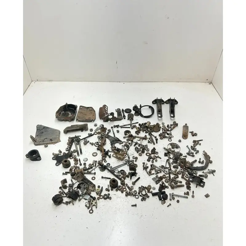 87 1987 Honda Fourtrax Trx 350 TRX350 LOT Bolt Box Pegs Starter Gear Intake Boot