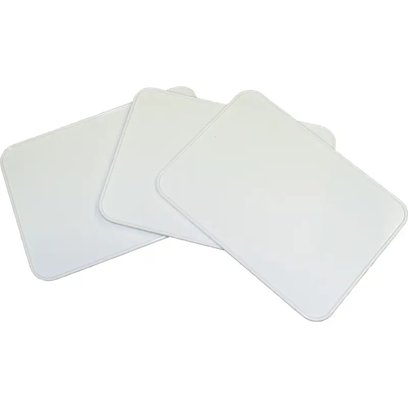UNI PLASTIC NUMBER PLATE 7"X10" 3/PK