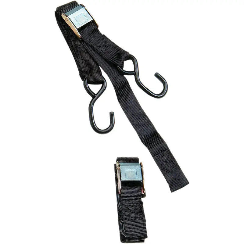 Parts unlimited 1" Heavy-Duty Cam Buckle Tie-Downs with Built-In Assist