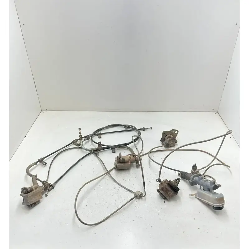 02 2002 Polaris Ranger 500 4x4 OEM GOOD LR Front Rear Brake Brakes Caliper Lines