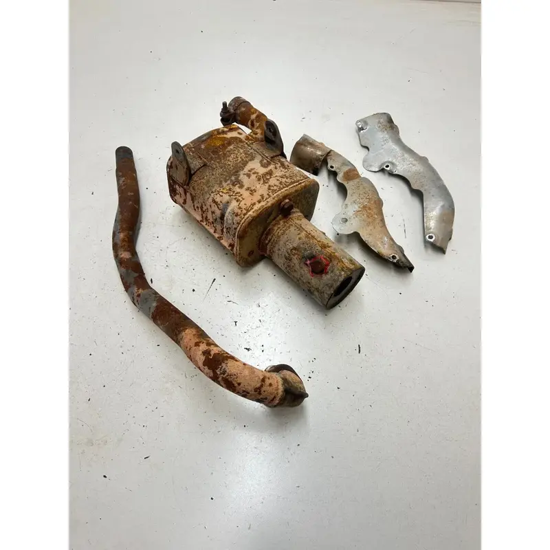 99 1999 Suzuki King Quad 300 LTF 4x4 OEM GOOD! Exhaust Muffler Pipe Silencer