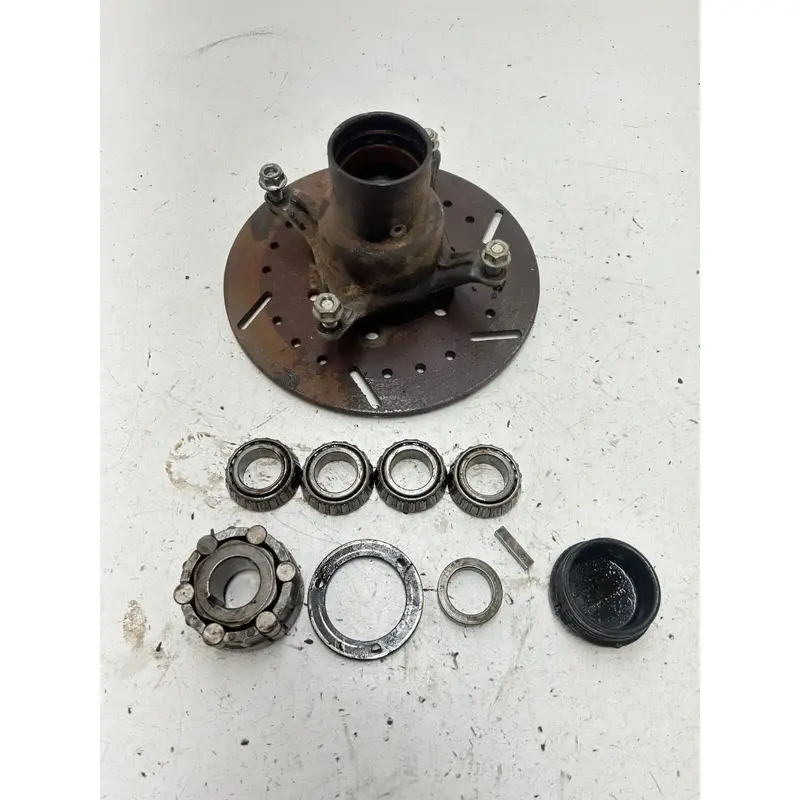 94 1994 Polaris Trail Boss 400 4X4 OEM Right Hub Brake Disc Plate Bearing Cap