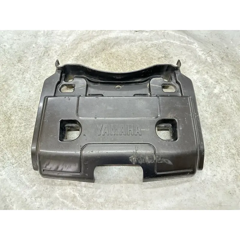 USED OEM 03 2003 YAMAHA 660 GRIZZLY REAR FENDER LID COVER (DARK GRAY METALLIC)
