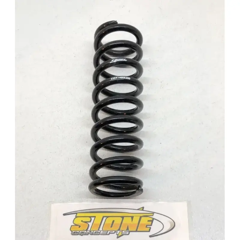 ZBROZ UTV Shock Spring 230-1400-350 Black 3" ID 14" Length 350 LB Rate
