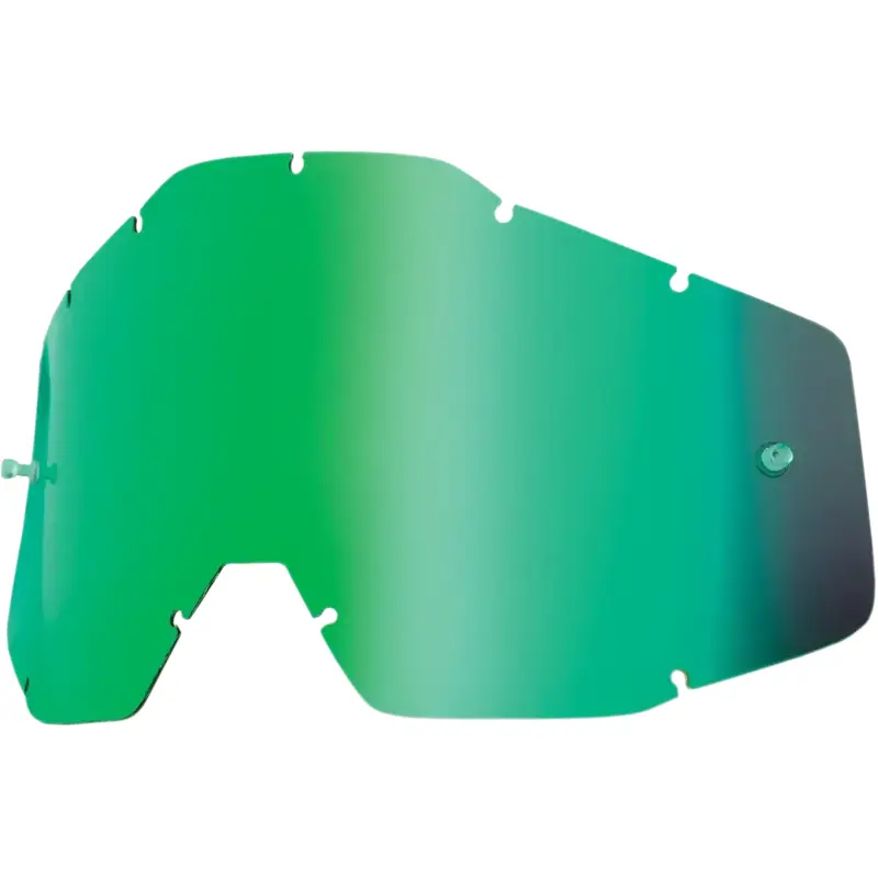 100% Accuri/Strata Fits Junior Lens - Green Smoke Mirror 51003-005-02
