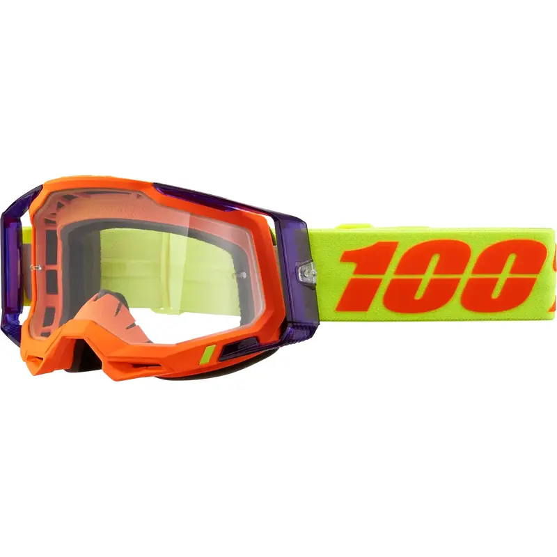 100% Racecraft Fits 2 Goggle - Panam - Clear Lens 50009-00021