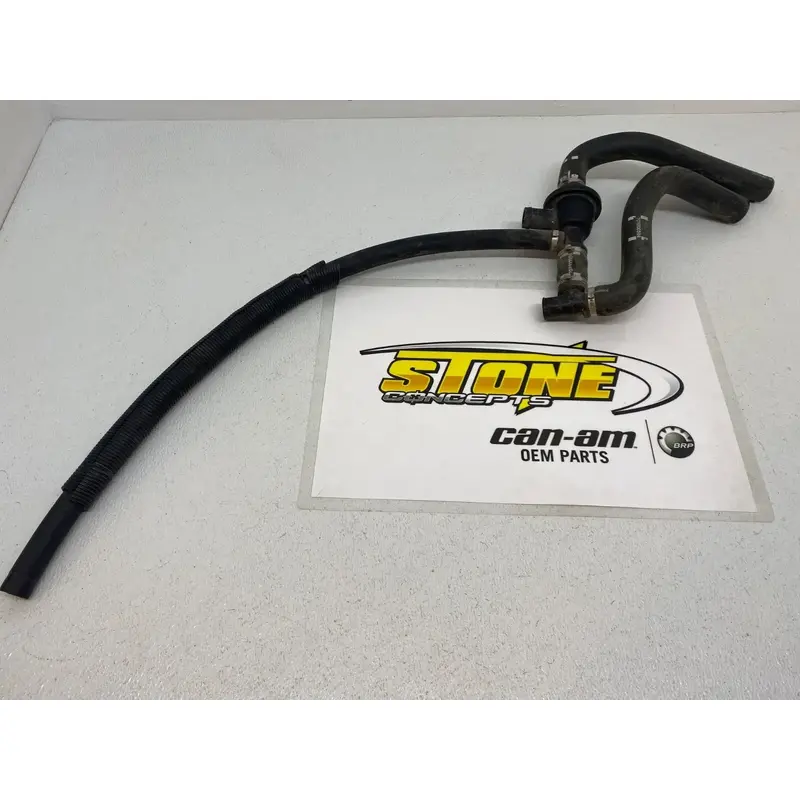 17-21 Can-Am Maverick X3 Turbo R GENUINE Radiator Thermostat Housing Coolant B