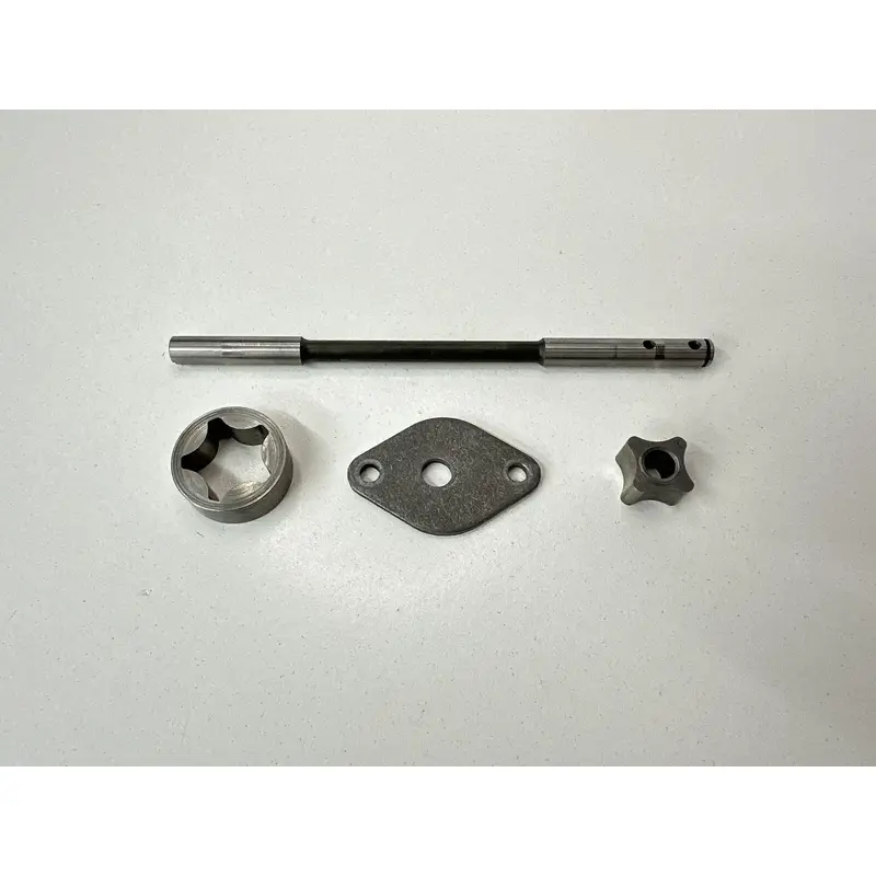 USED OEM 07-11 POLARIS OUTLAW 525 IRS S 450 OIL PUMP SHAFT & ROTOR SET ASSY