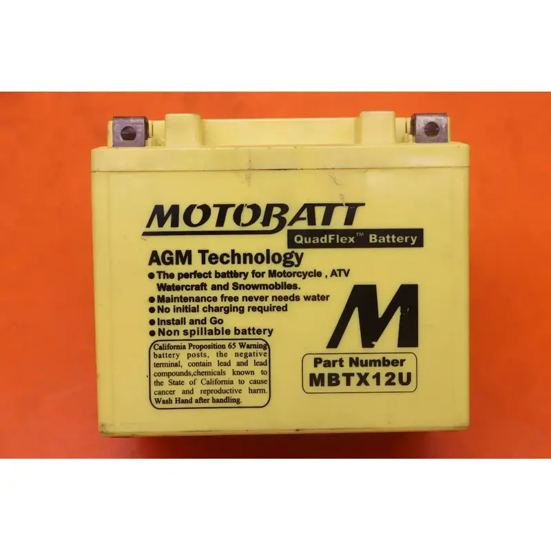 2006-2012 SUZUKI BOULEVARD MOTOBATT AGM BATTERY