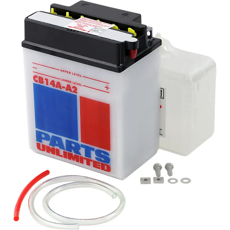 Parts unlimited Battery - YB14A-A2 Kawasaki/Suzuki/Yamaha/Polaris/Linhai/Ducati/Honda